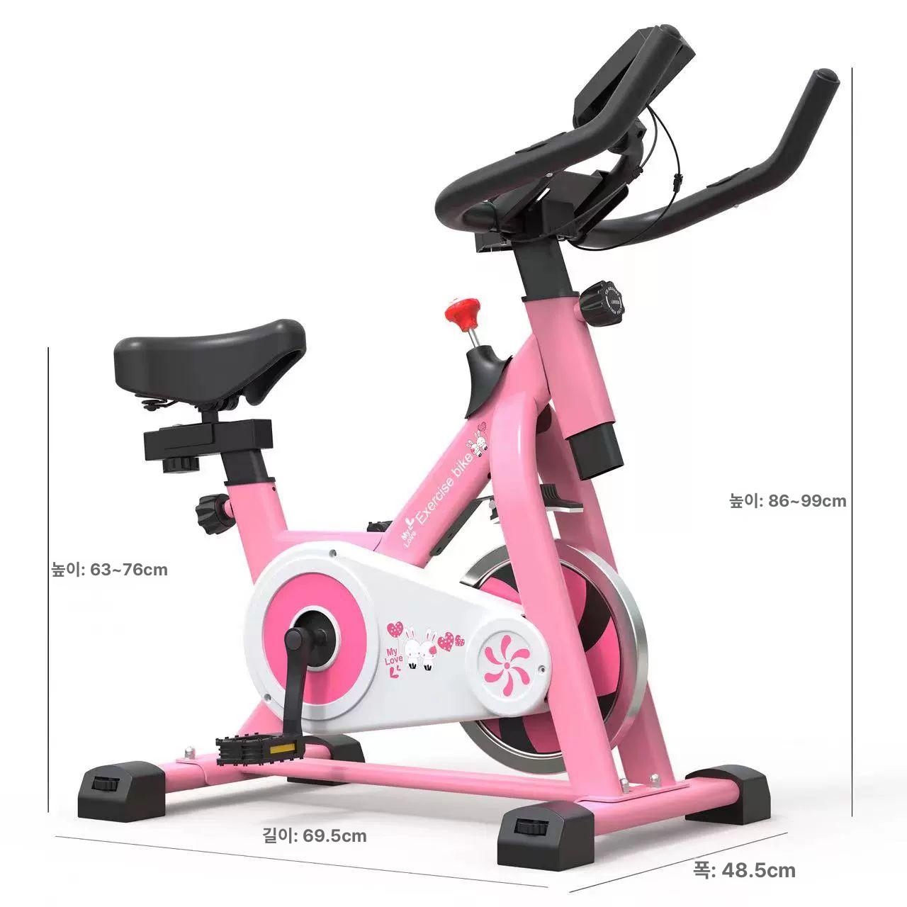 실내운동기구 실내자전거 홈트레이닝 유산소운동 가정용 피트니스 헬스사이클 하체 - 상세 이미지 3