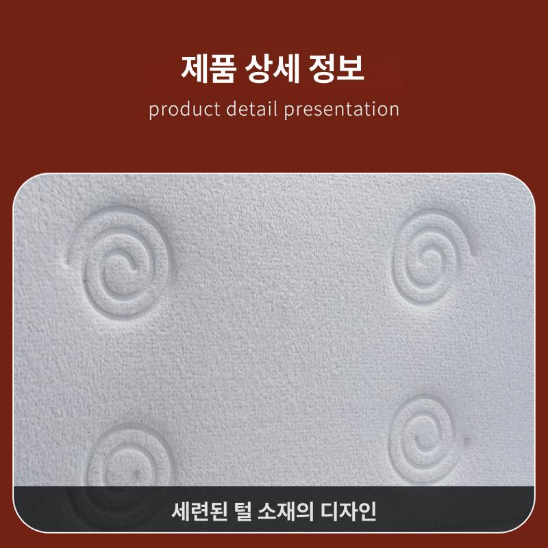 자동차 열선시트 화물차 12v24v 블랙 운전석 전기장판 전기매트 블랙레드 매트 앞좌석 - 상세 이미지 3