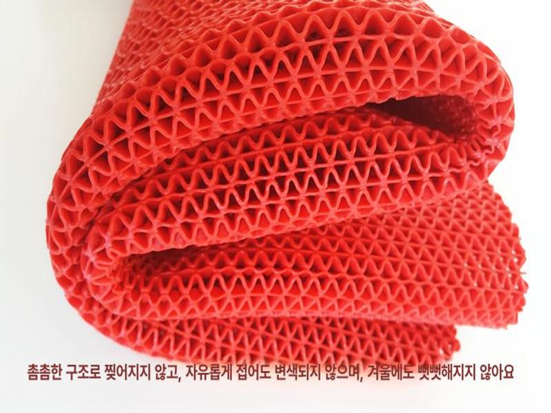 고무매트 미끄럼방지 논슬립 욕실 주방 식당 공장 내구성 강화 방수 안전패드 그레이 - 상세 이미지 4