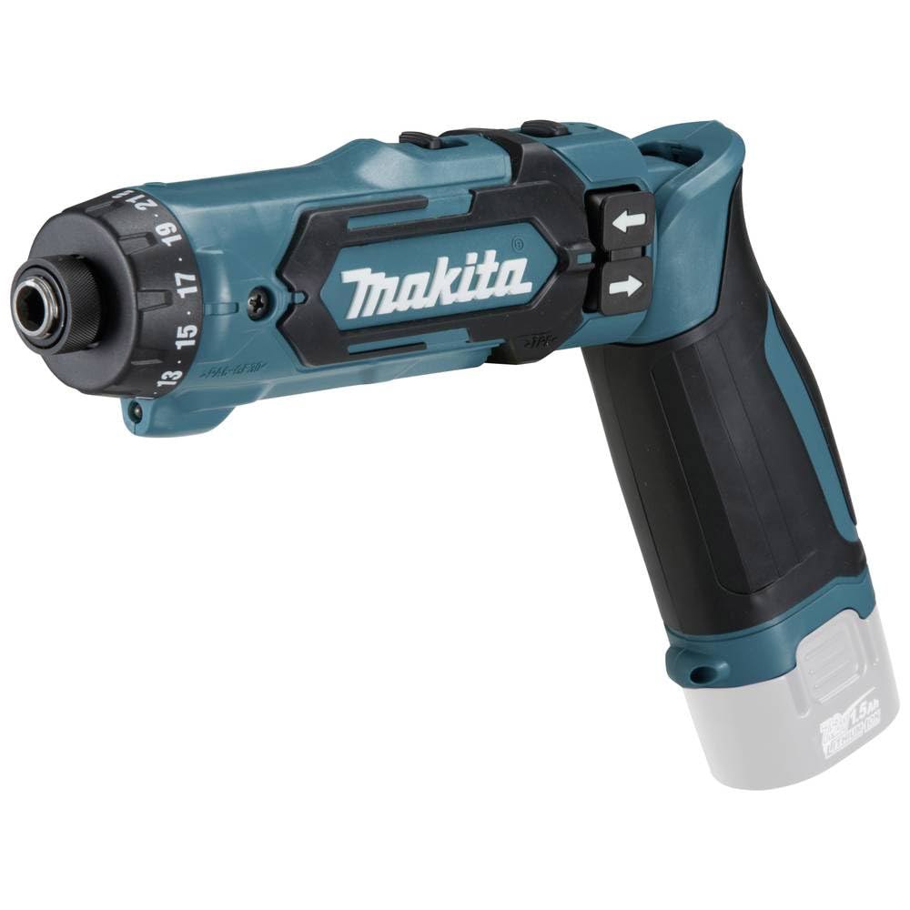 마키타 DF012DZ 무선 드라이버(7.2V, 배터리 미포함, 최대 토크 8.0Nm, 2단 기어박스, 21단 조정) - 상품 이미지