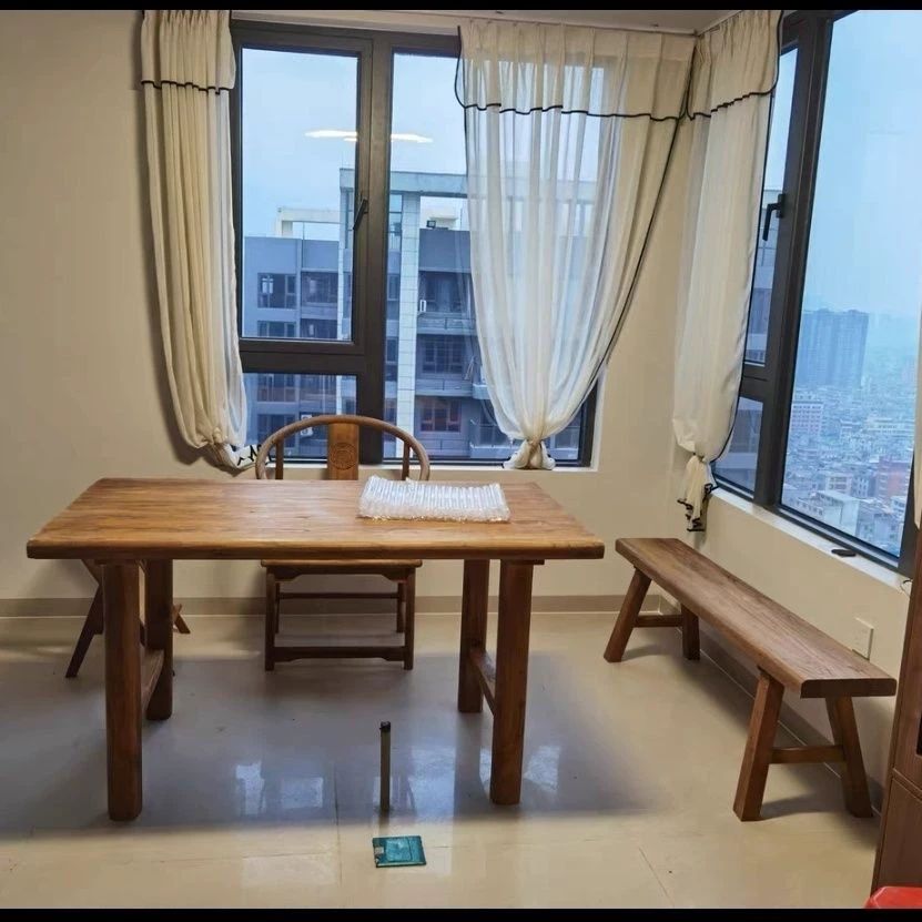 원목 벤치 긴의자 거실 좌석 현관 입구 야외 정원 나무 가구 인테리어 의자 수납 - 상세 이미지 2