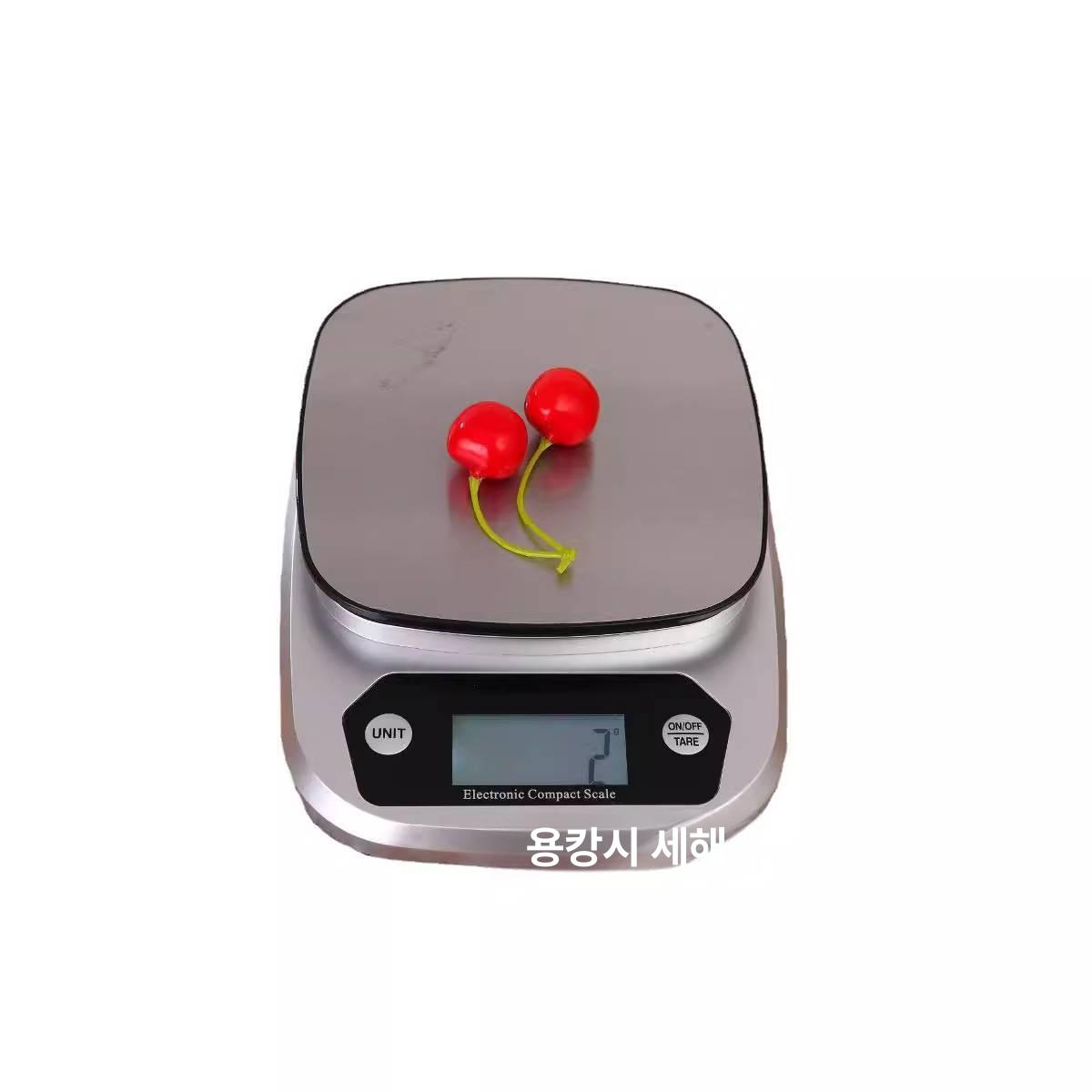 주방 전자저울 전자식 조리용 초정밀 그람 가정용 요리용저울 영점 제빵 계량저울 - 상세 이미지 2