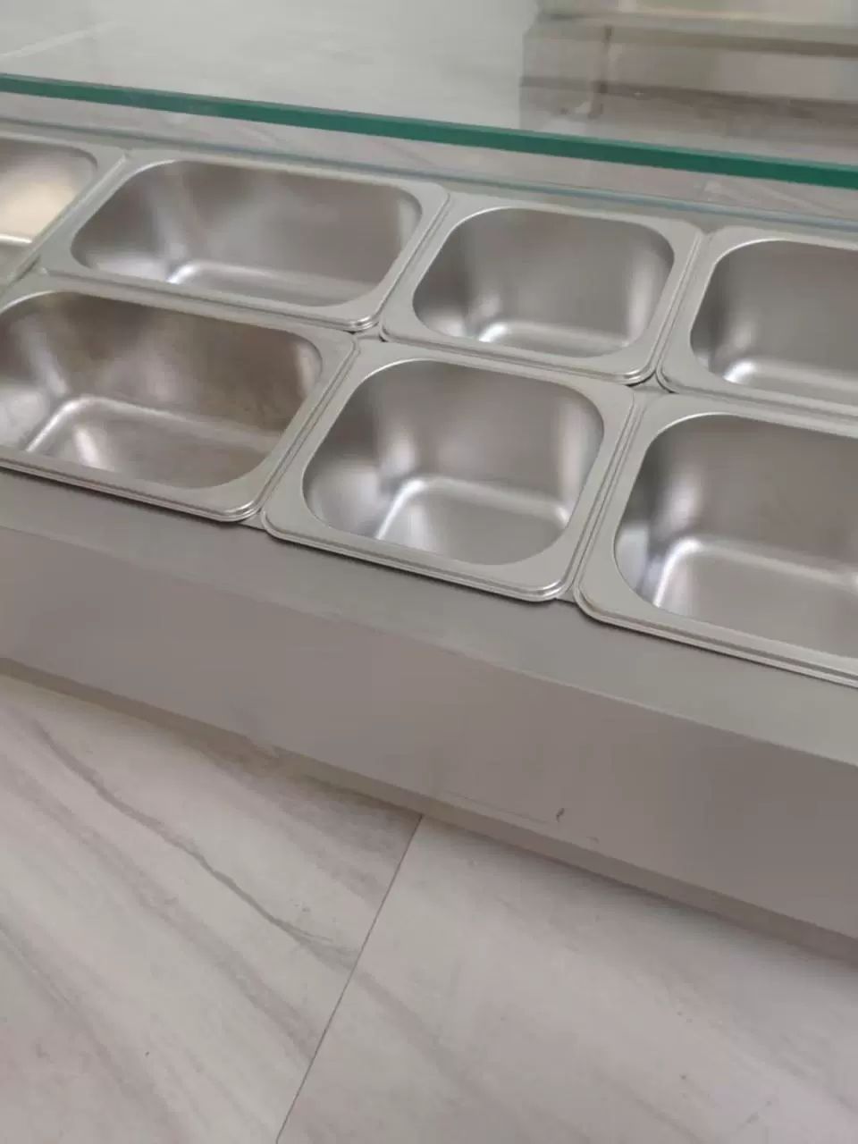 업소용 토핑냉장고 반찬 영업용 탁상형 피자토핑 상업용 직냉식 저온 - 상세 이미지 3