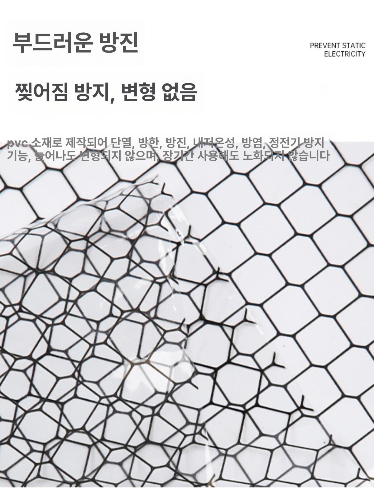비닐하우스 방진커튼 정전기 방지 세차장 접이식 투명필름 방풍 방염 먼지차단 대형 - 상세 이미지 5