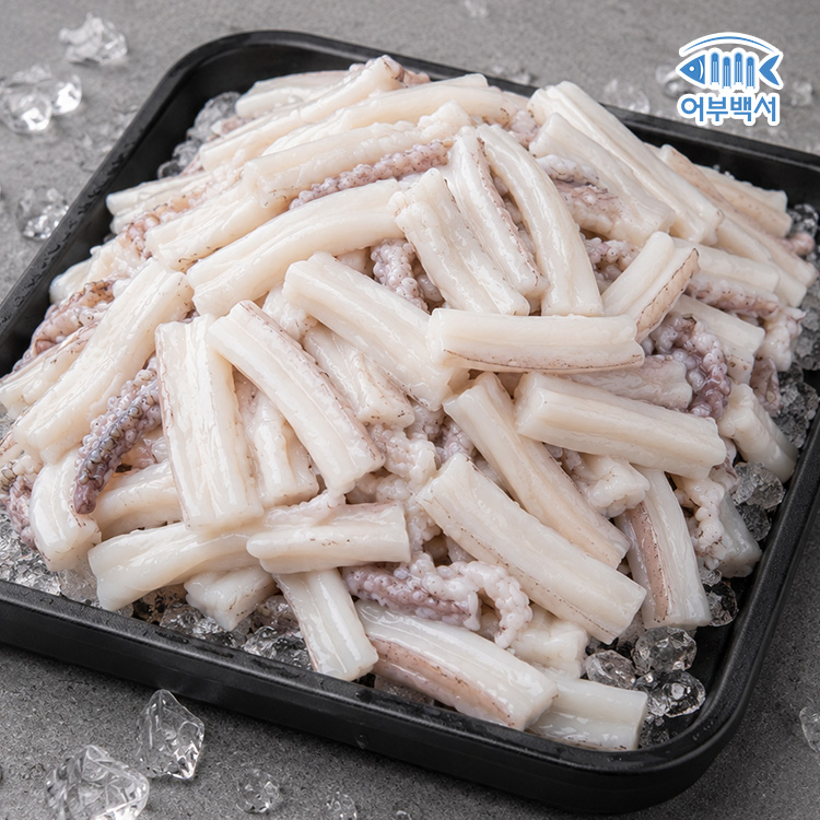 군산 손질 갑오징어채 4kg 대용량 업소용 - 상품 이미지