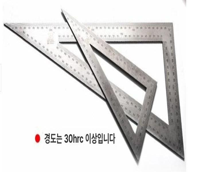 직각자 삼각자 90도 각도기 눈금 삼각형 측정기 용접 모서리 다기능 각도자 고정밀 - 상세 이미지 2