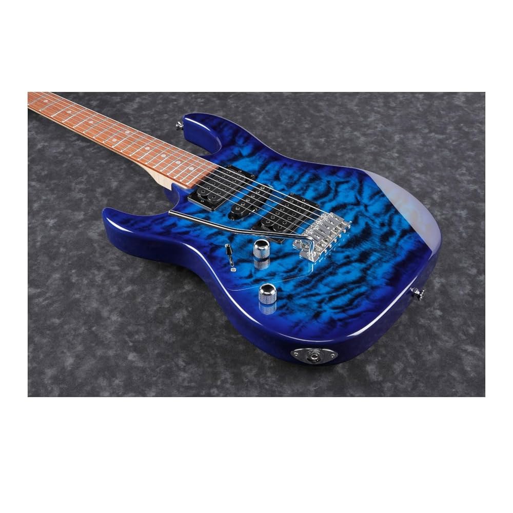 이바네즈 지오 GRX70QAL 왼손잡이 - 투명 블루 버스트 1 Sunburst Guitar - 상세 이미지 2