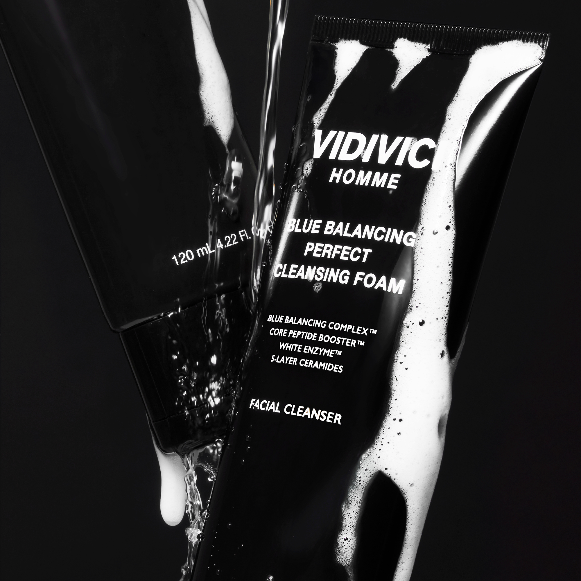 [슈퍼적립] 비디비치 옴므 블루 밸런싱 퍼펙트 클렌징 폼 120ml - 상세 이미지 2