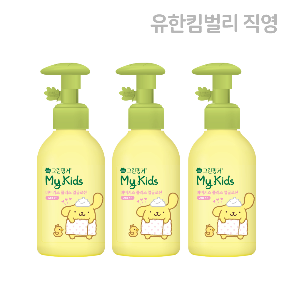 [1+1+1]그린핑거 마이키즈 플러스 폼폼푸린 얼굴클렌저 160ml / 한정판 에디션, 키즈, 아기, 유아, 베이비, 어린이 폼, 폼클렌징, 세안제, 클렌저 - 상세 이미지 2