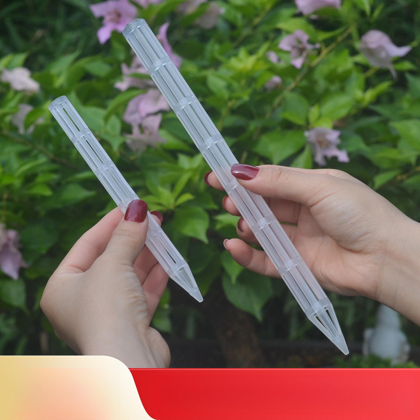 pvc 표지 경계표시 주차장 공사 구획 경계말목 농지 건설 반사테이프 깃발 측량말뚝 - 상품 이미지