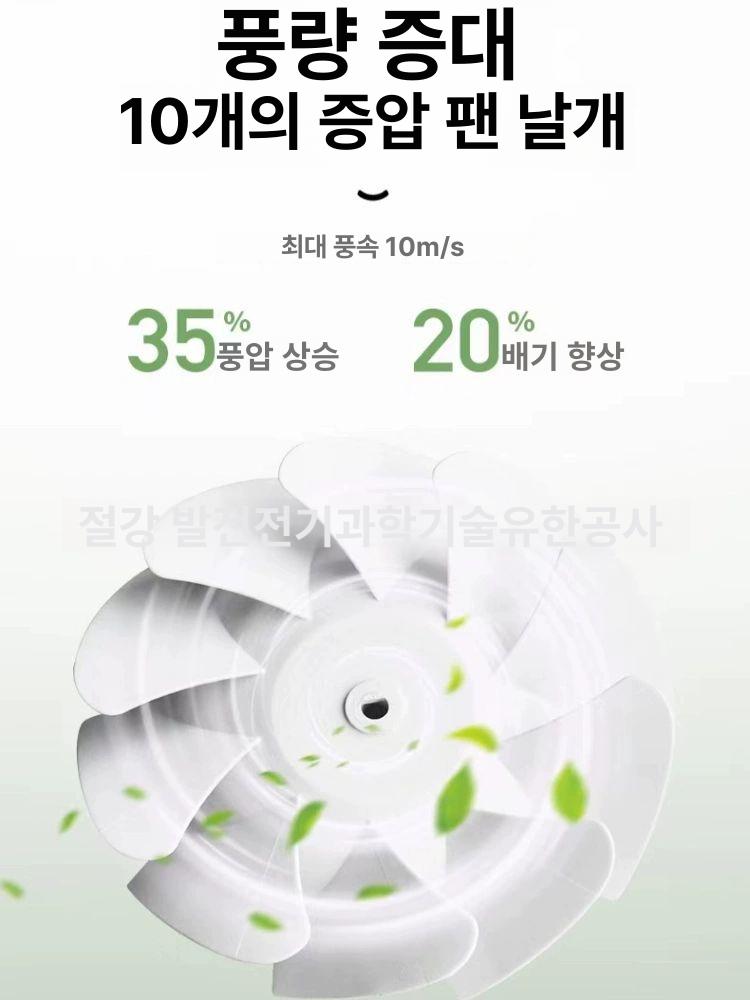 고기집 주방 환풍기 강력 배기팬 덕트 식당 연기 제거 배출구 환기 시스템 가정용 - 상세 이미지 4
