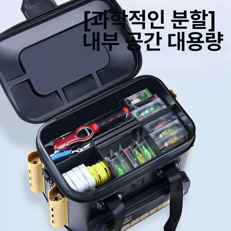 낚시 웨이스트백 슬링백 크로스백 루어 보조 수납 가방 방수 낚싯대 케이스 수심 - 상세 이미지 2
