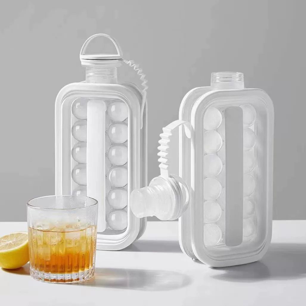 대용량 왕얼음 제빙틀 위스키 온더락 둥근 모양 냉동실 얼음틀 홈바 - 상세 이미지 4