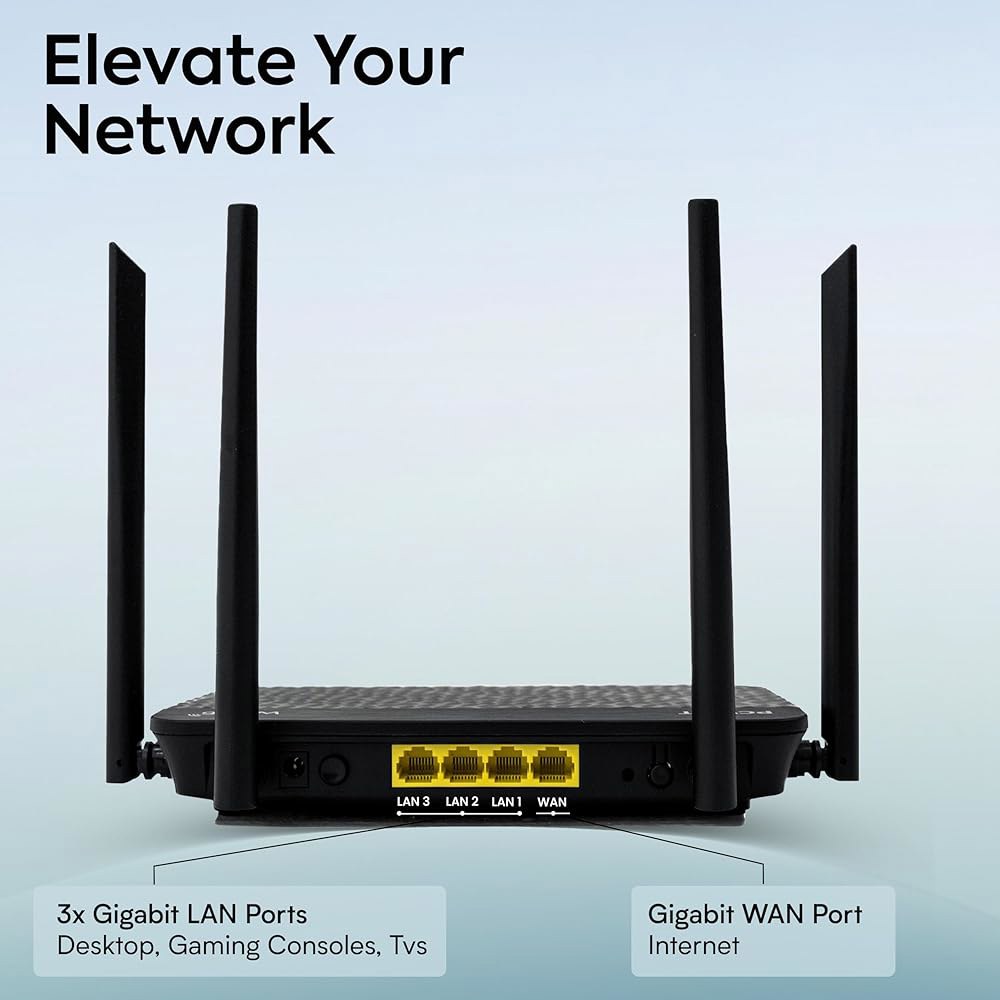 VLAN 지원, OpenVPN / WireGuard IPSec VPN 클라이언트 서버를 갖춘 pcWRT PW-AX1800 WiFi 6 듀얼 밴드 라우터 - ExpressVPN Su - 상세 이미지 2