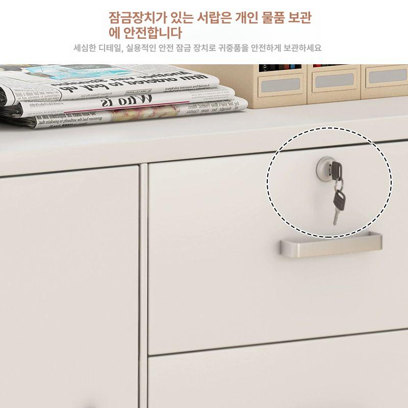 책상 프린터선반 프린터받침대 컴퓨터 복합기 복사기 사무용 다용도 수납 이미지 6