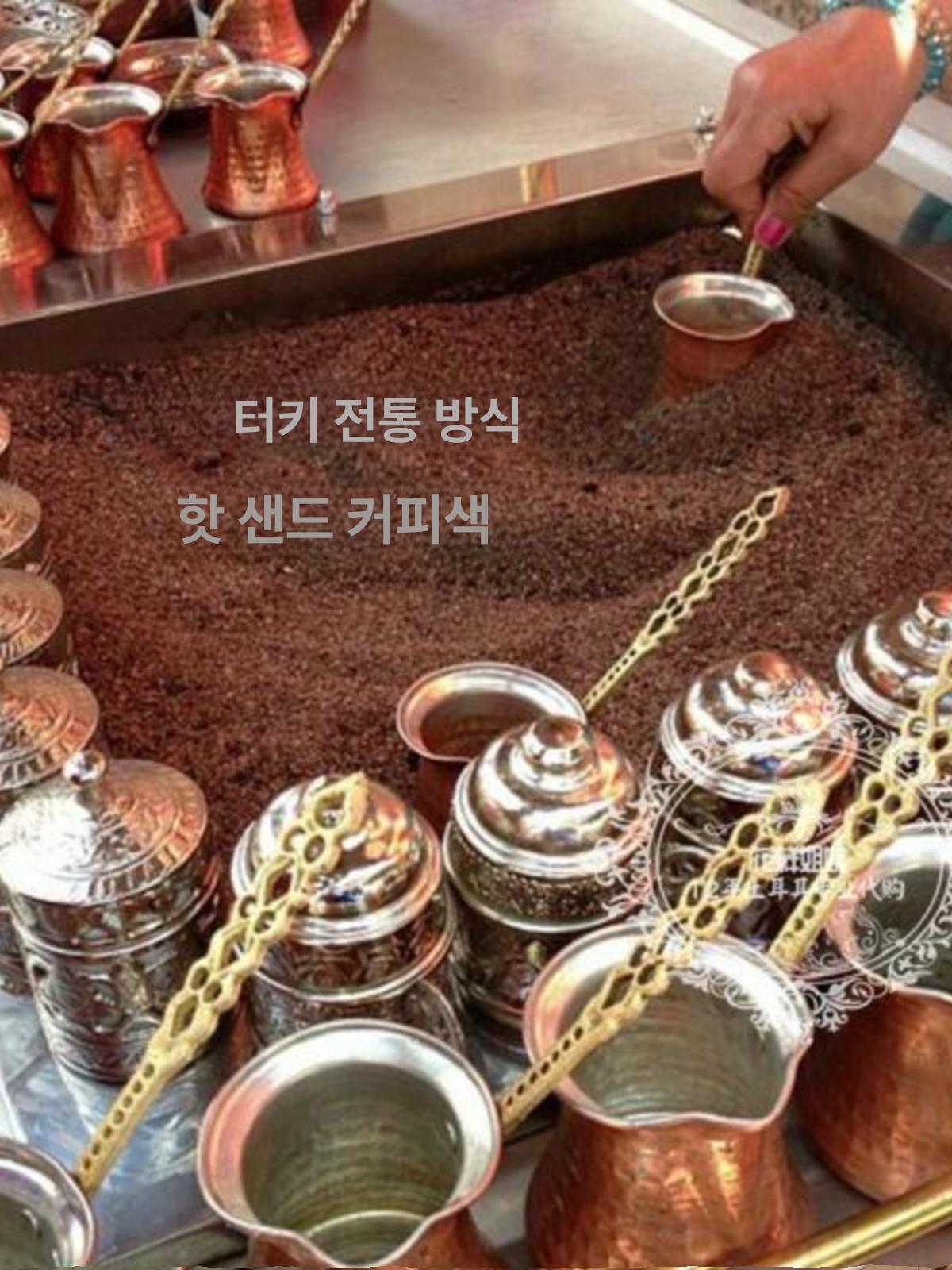 포트 터키식커피 추출기 홈카페용 원두 브루잉 전통식 드립퍼 용품 - 상세 이미지 4