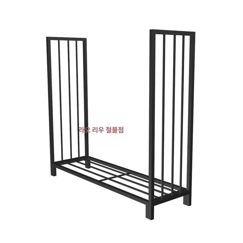 대형 나무 장작거치대 보관대 받침대 목재 정리대 홀더 장작보관함 캠핑용 보관랙 - 상세 이미지 3