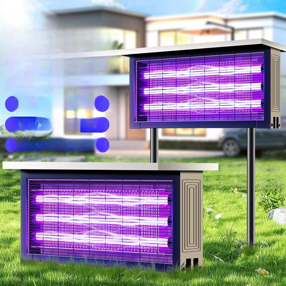 태양열 모기퇴치기 포충기 카페 야외용 트랩 조명 1 아웃도어 스탠다드 LED 트리플 램프 10 - 상품 이미지