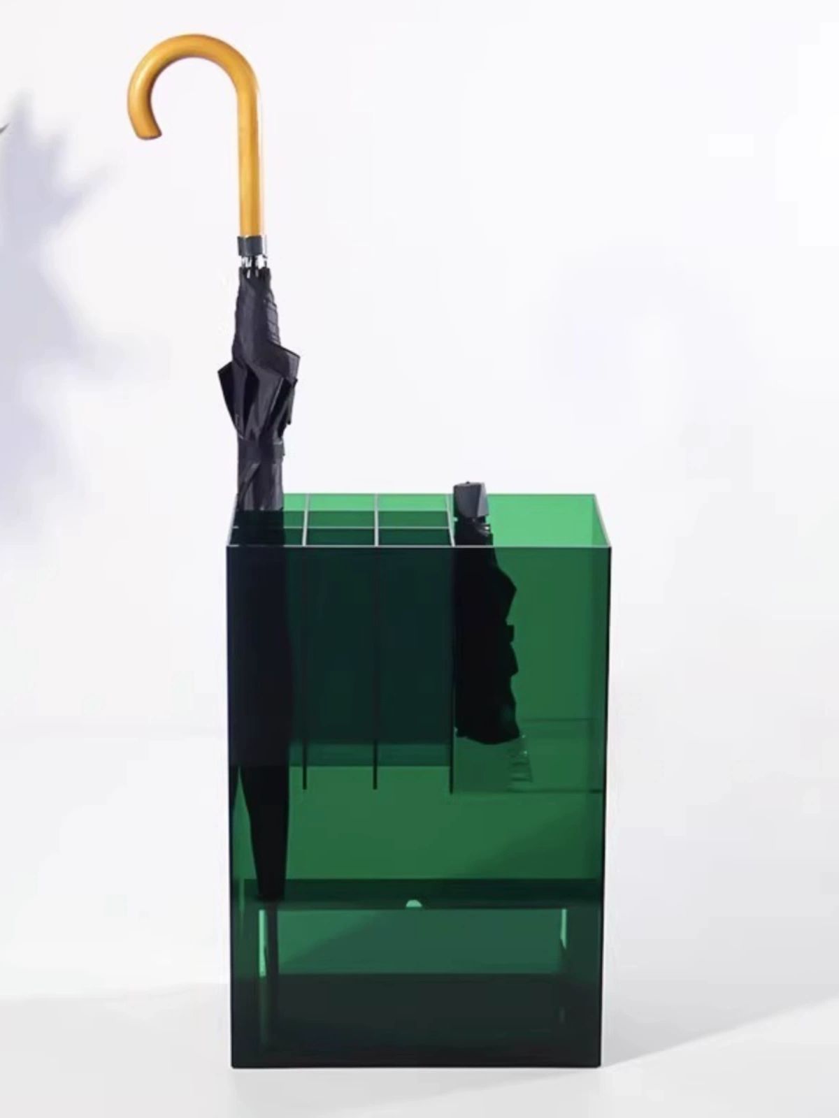 아크릴 우산꽂이 대용량 카페 현관 로비 우산보관함 정리 사무실 디자인 수납함 - 상세 이미지 2