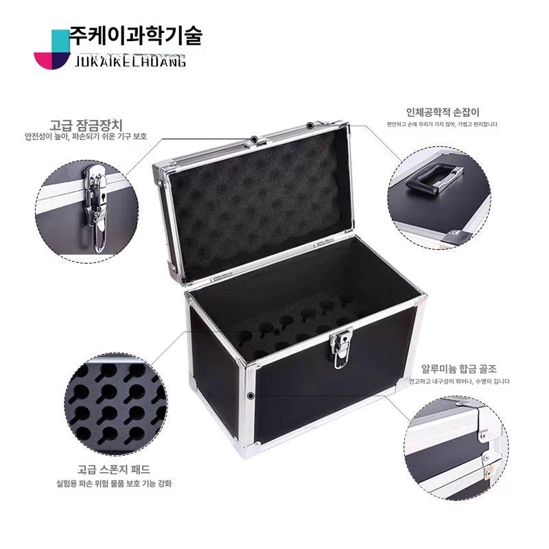 유리병 시료함 실험용 밀폐 스크류캡 공병 바이알 시약병 보관용기 실험실 연구실 - 상세 이미지 2