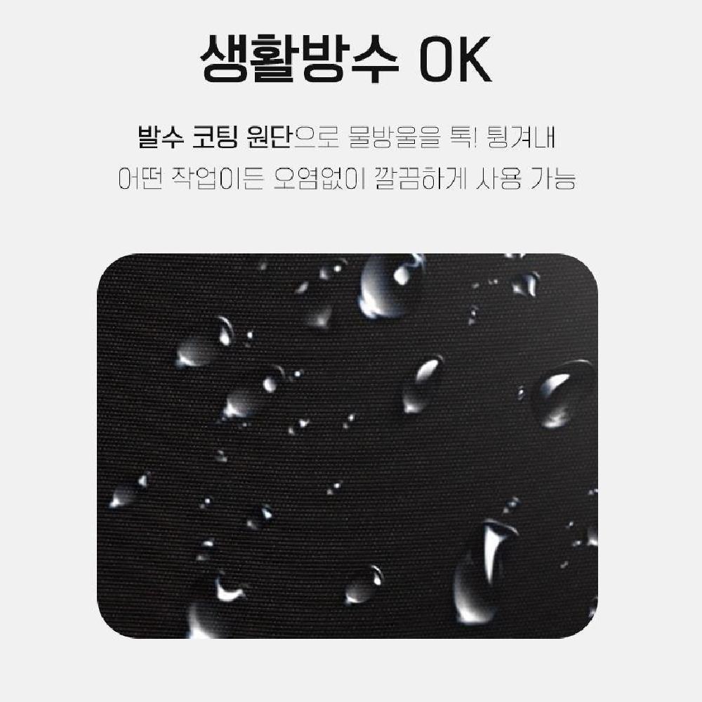 허리 반앞치마 카페 업소용 작업용 공방 주방 방수 여자 바리스타 위생 앞치마 남자 - 상세 이미지 4