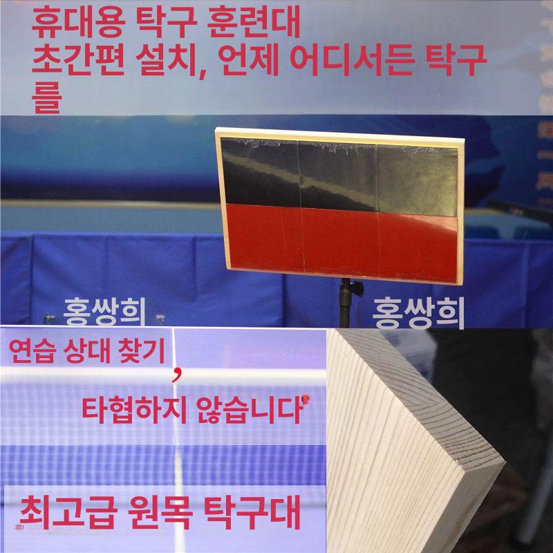 탁구 리턴보드 리바운드 혼자하는 연습기 연습판 반등판 리바운더 자체훈련 도우미 - 상세 이미지 2