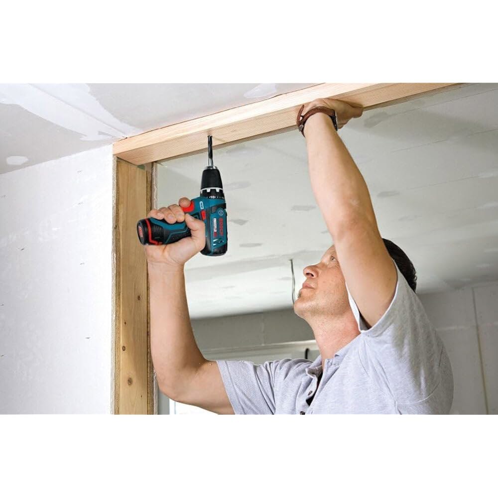 BOSCH PS31-2A 12V Max 3/8인치 드릴/드라이버 키트(2개), 2Ah 배터리 및 충전기, 가변 속도 포함) Industrial - 상세 이미지 3