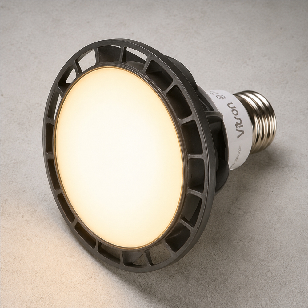 LED PAR30 램프 디밍 블랙 확산형 15W 전구색 조광 밝기조절 레일 조명 비츠온 - 상품 이미지