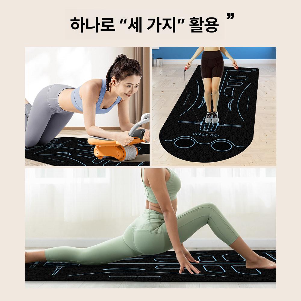 자동 복근운동기구 허리 슬라이더 플랭크기구 홈트 가정용 필라테스 코어운동 근력 - 상세 이미지 3