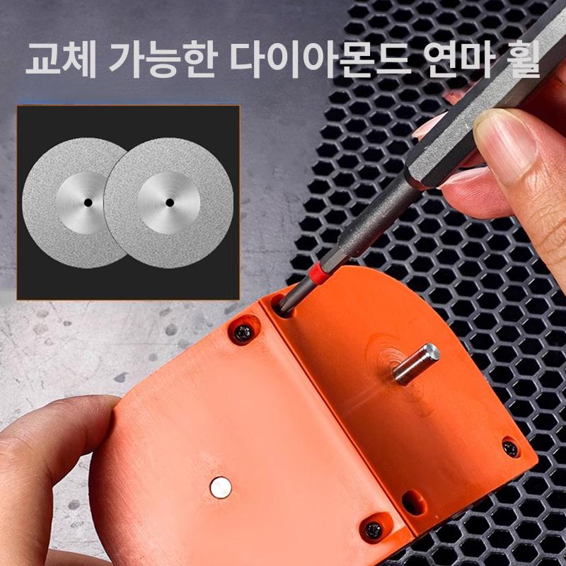 휴대용 드릴 비트 공구 전동 연마기 목재 임팩 렌치 철재 스텐 육각 그라인딩 그라인딩 - 상세 이미지 4