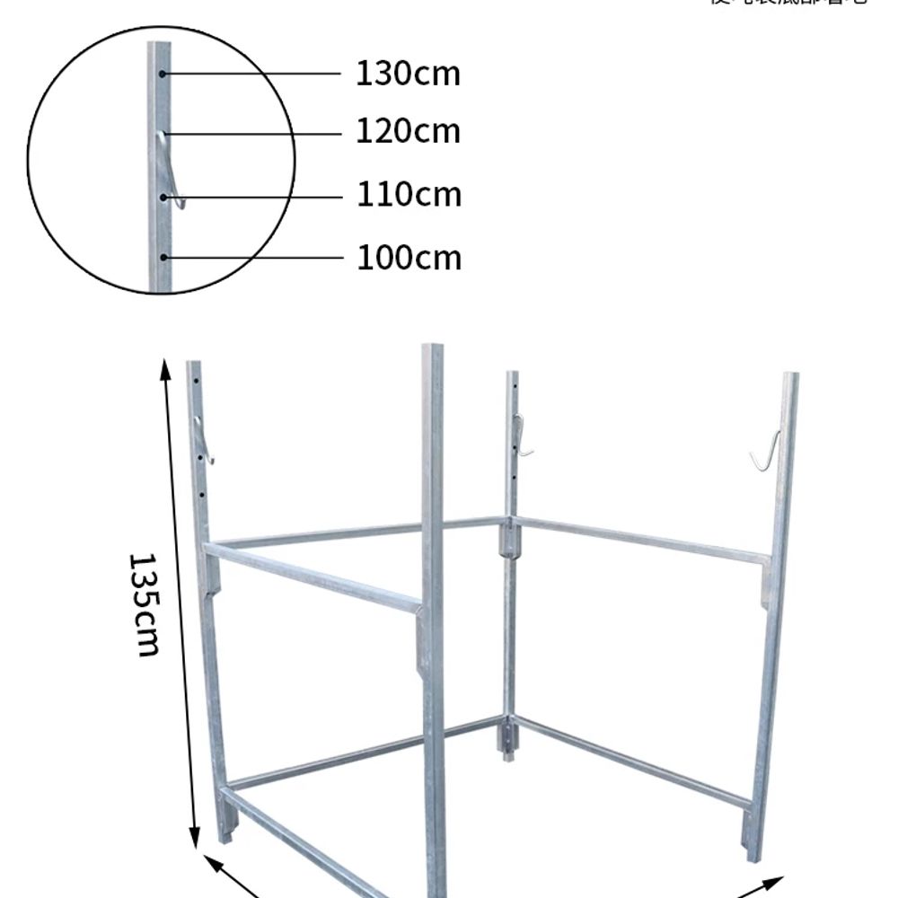 마대자루 톤백 프레임 지지대 재활용 분리수거 마대걸이 스탠드 걸이대 홀더 포대 - 상세 이미지 4
