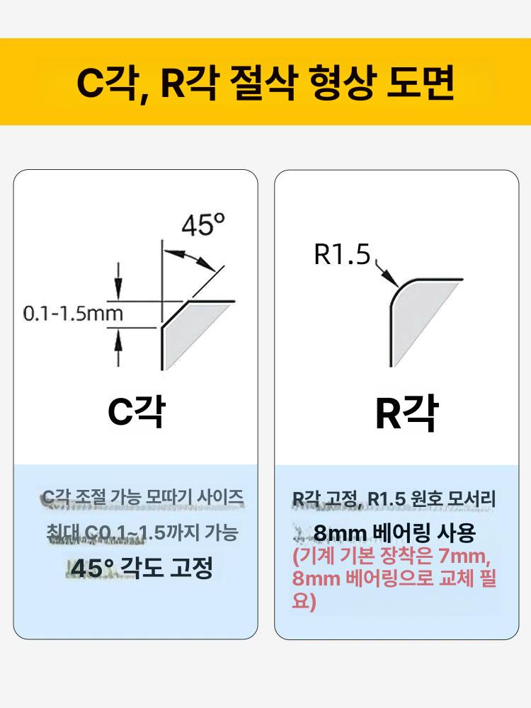 목공용 연삭기 탁상 면취기 철판 연마 절삭 공압식 모따기 표면 가공기 - 상세 이미지 2