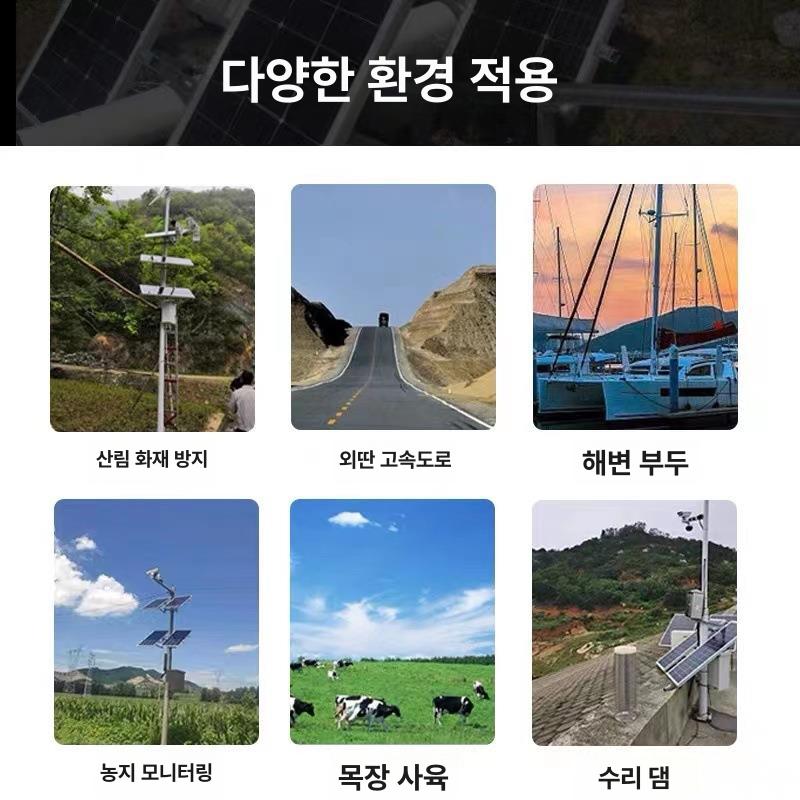 휴대용 태양광 패널 캠핑 낚시 차박 야외 전원 충전기 단결정 휴대 전력 - 상세 이미지 2
