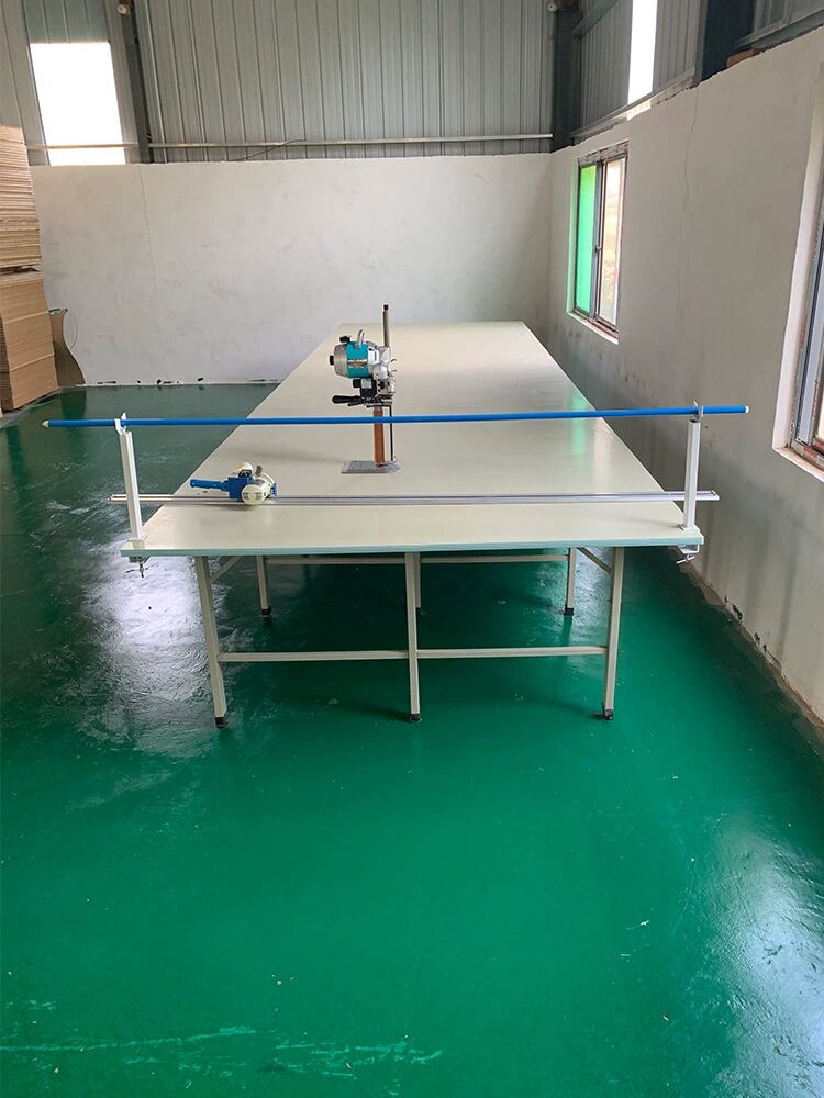 미싱 탁자 섬유 직물 의류 재봉틀 원단 대형 절단기 커터 재단대 커팅기 재단테이블 - 상세 이미지 5