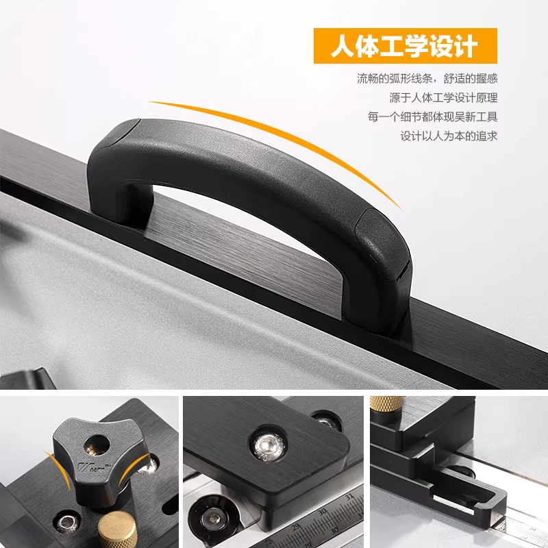목공 테이블쏘 조기대 레일 원형톱다이 용품 작업대 가이드 800mm - 상세 이미지 5