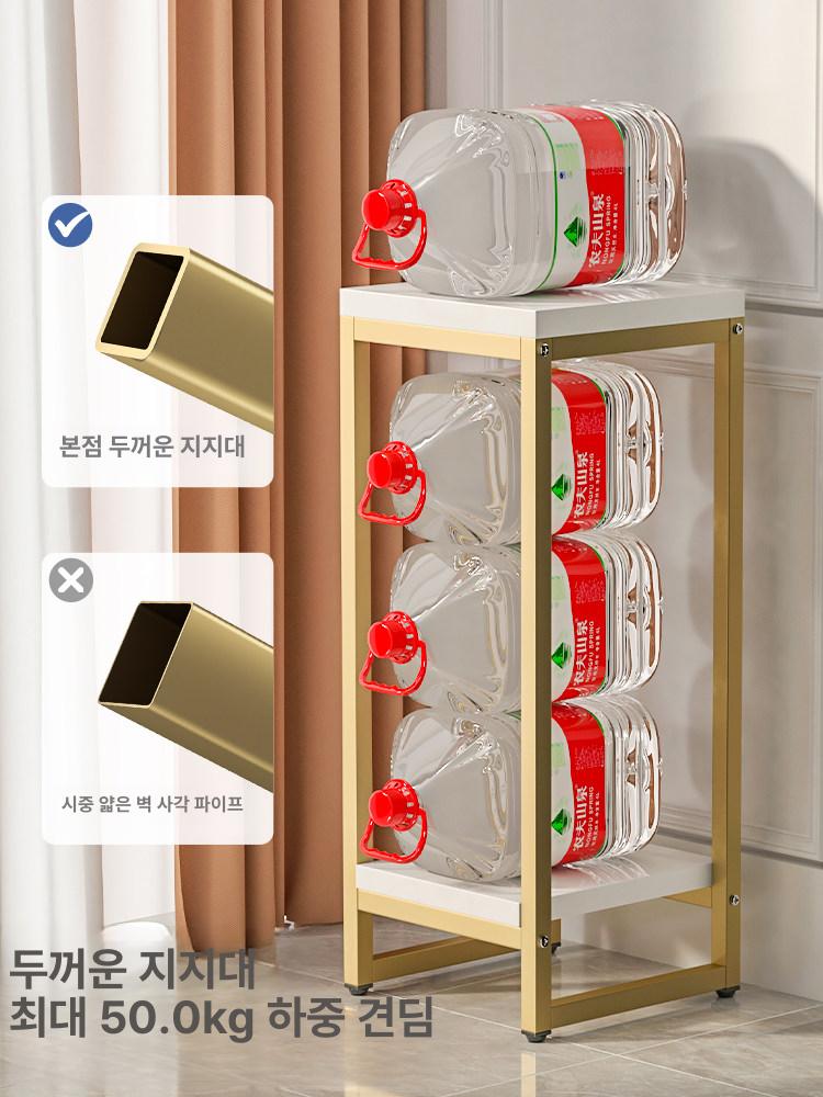 철제 협탁 원형 티테이블 거실 보조테이블 간이 받침대 사이드 - 상세 이미지 2