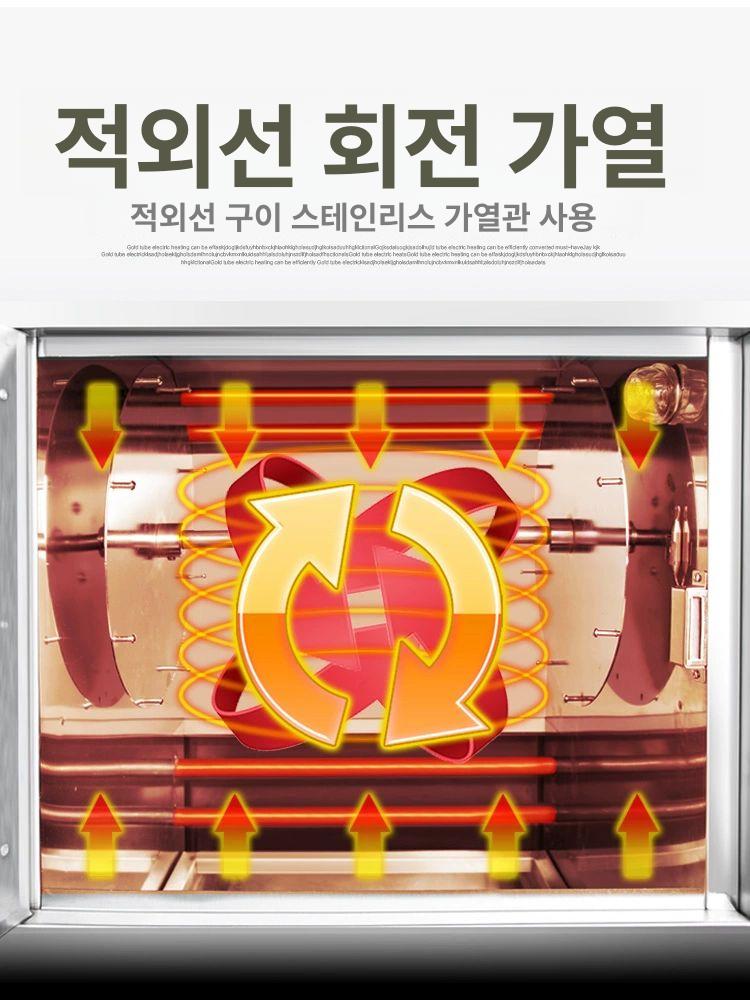 가정용 업소용 전기오븐 제빵 대용량 소형 제과제빵오븐 컨벡션오븐 베이킹오븐 컨벡스 오븐 - 상세 이미지 3