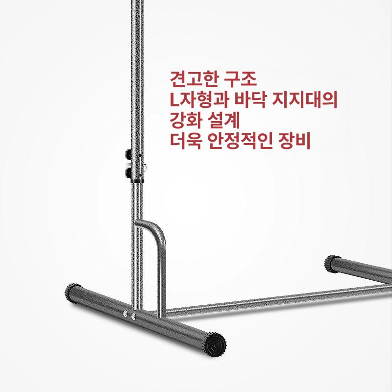 턱걸이기구 풀업바 조립식철봉 등운동 홈트레이닝 실내체력단련 매달리기운동기구 - 상세 이미지 5