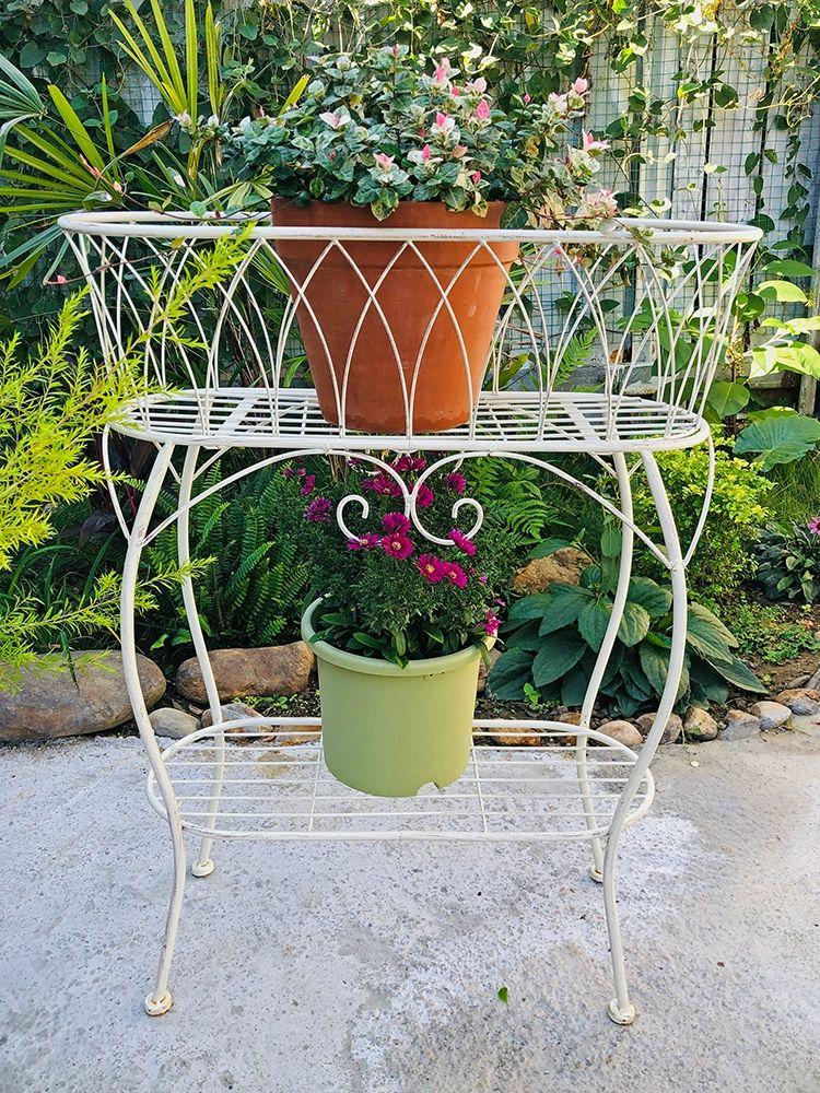다육이 선반 철제 거치대 화분 디스플레이 벽면 수납 인테리어 스탠드 - 상세 이미지 3