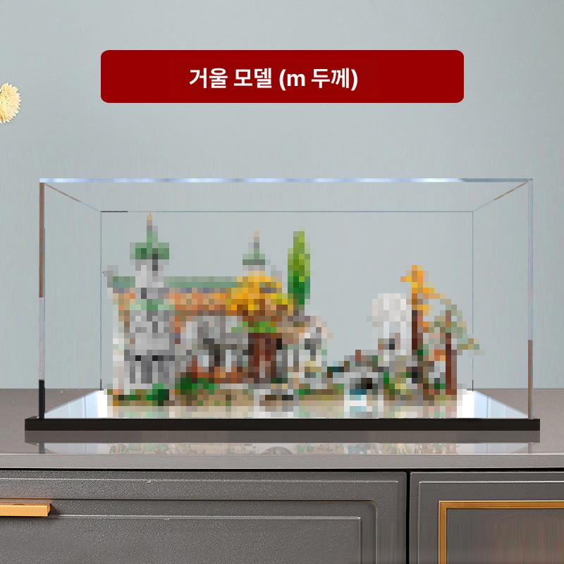 전시케이스 아크릴진열장 투명 매장 보관 피규어케이스 장식장 레고 쇼케이스 먼지 - 상세 이미지 3