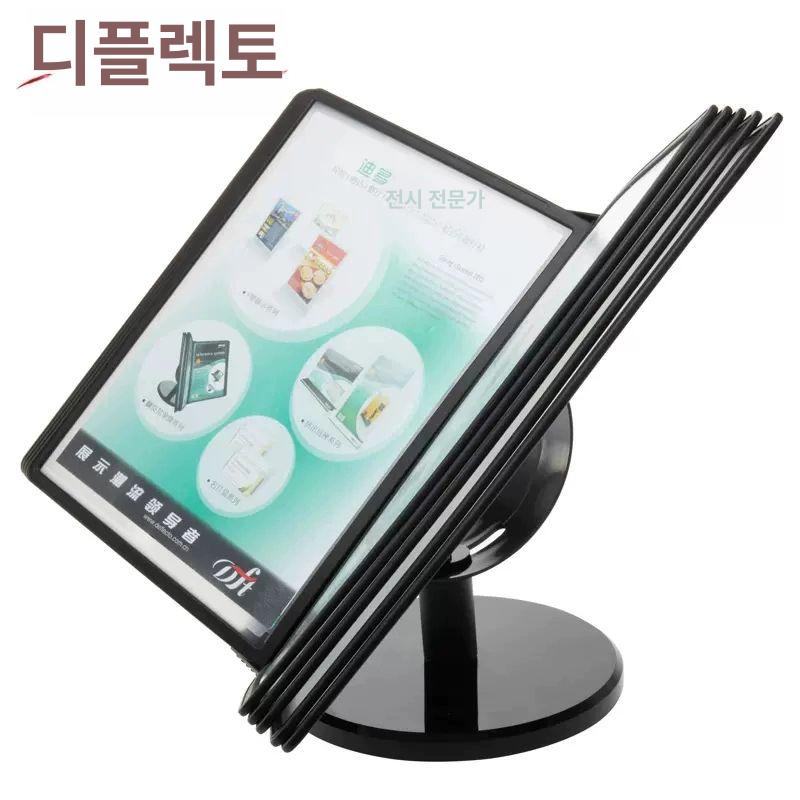 테이블용 메뉴북 스탠딩 학생 메뉴판케이스 카페 메뉴판거치대 꽂이 책자 아크릴 - 상세 이미지 2