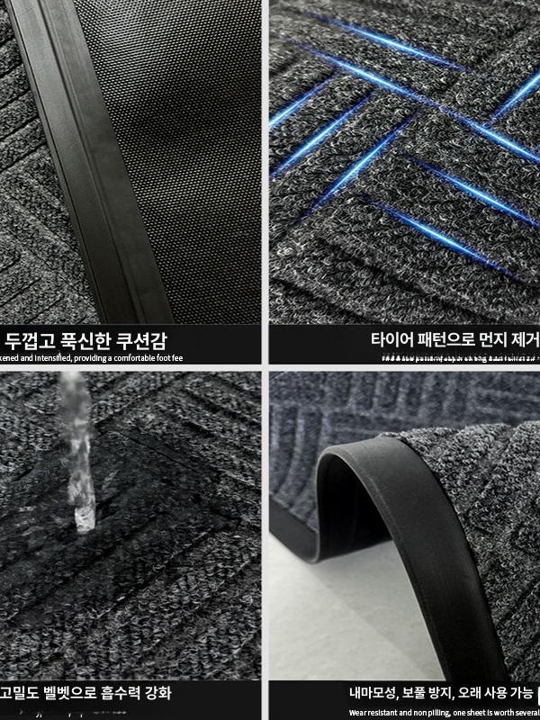 야외 발매트 건물 대형 카펫 입구 현관 호텔 엔트런스 매트 논슬립 러그 - 상세 이미지 4