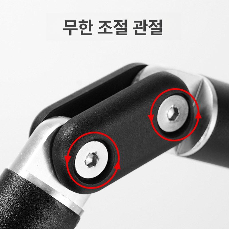 카메라 거치대 회전용 방송용 촬영 스탠드 레일 라이브 삼각대 영상 수직 태블릿 - 상세 이미지 4