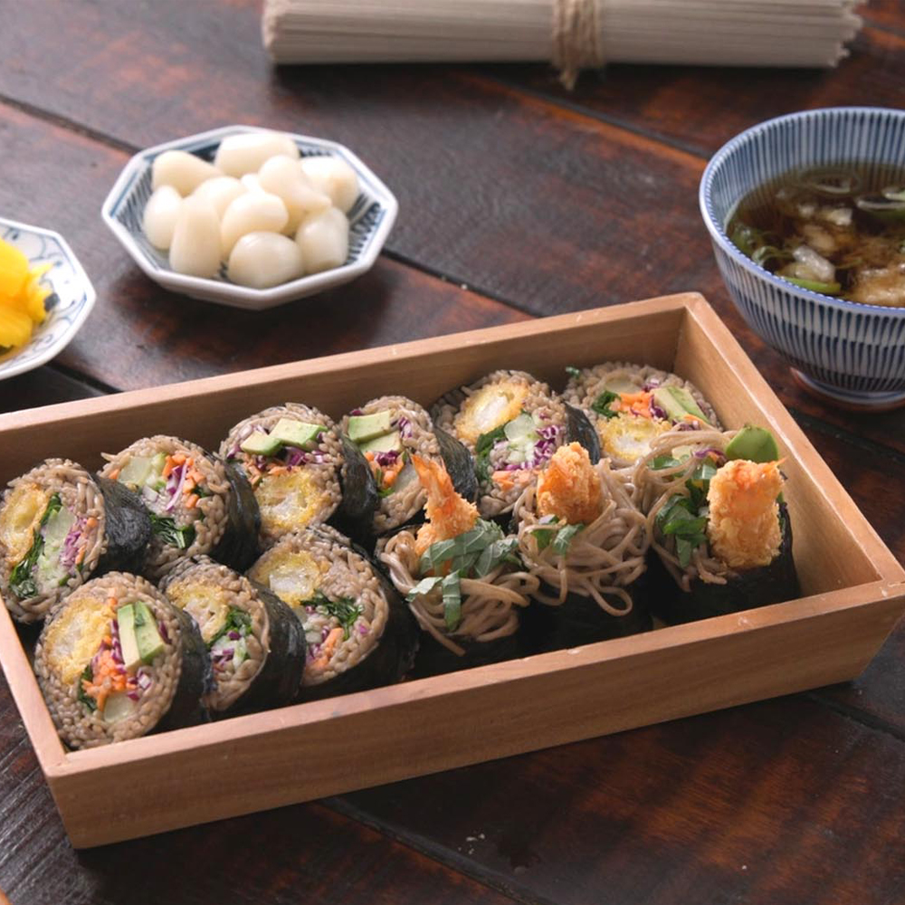 맛있는 안심 메밀면 15인분 500g 3봉 메밀소바 국수 냉모밀 가쓰오부시 육수 간편식 - 상세 이미지 3