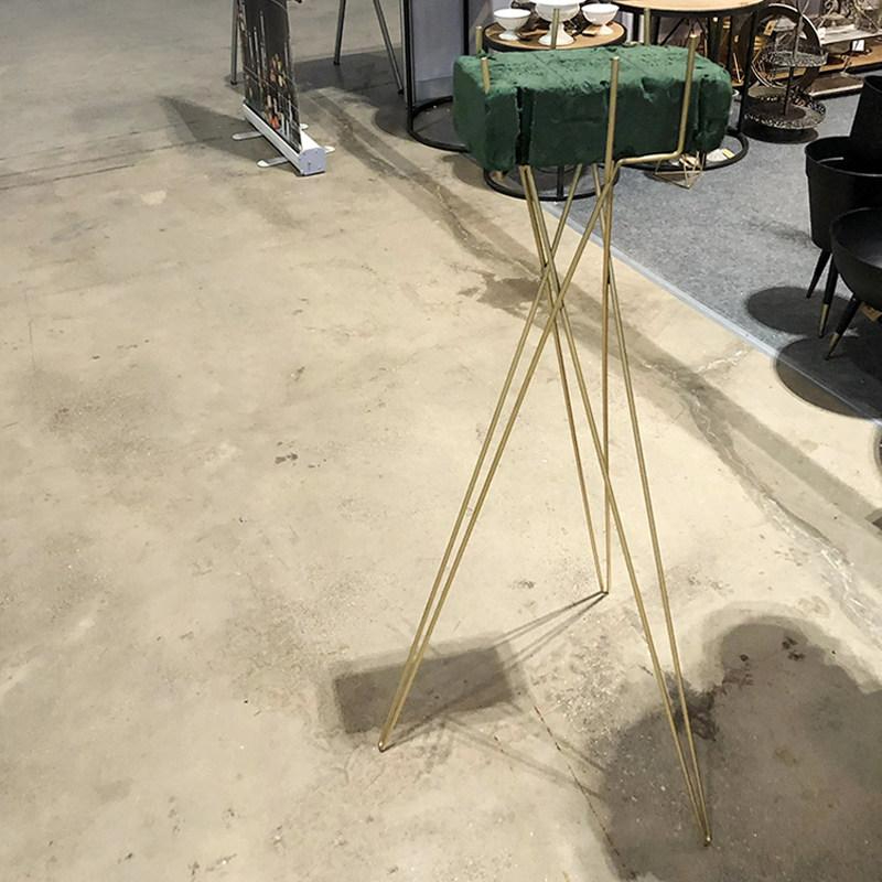 꽃 삼각대 플로어 거치대 실내 스탠딩 묘목 온실 가벼운 꽃받침대 웨딩 금속 화분받침 꽃대 - 상세 이미지 4