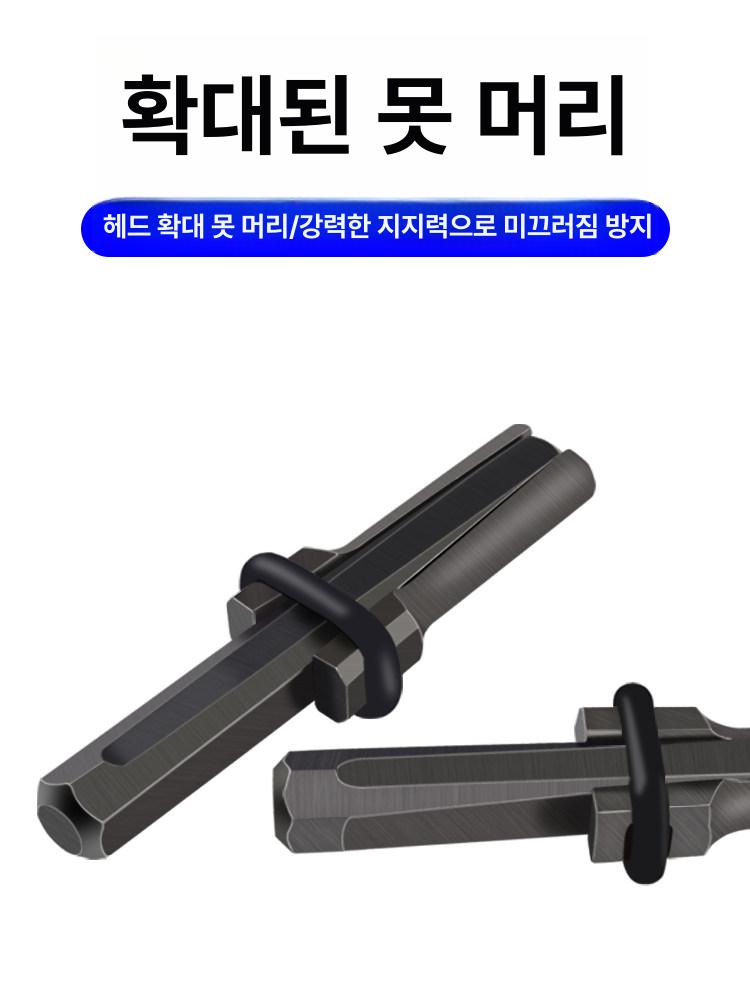 바위쪼개기 콘크리트 분할용 정 망치 중장비 채석 석재 절단공구 세트 - 상세 이미지 4