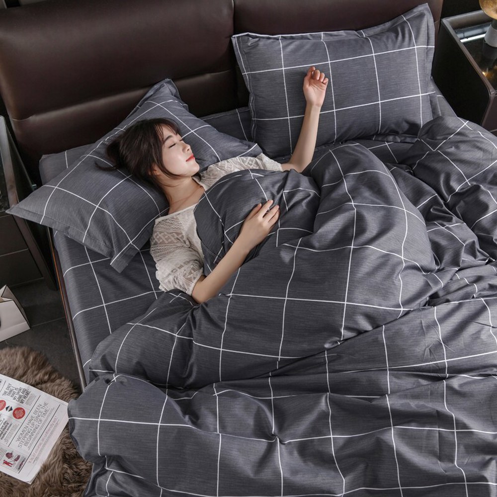 스타일 더블 침대 A 0m 현대적인 스탠드 5x2 컨트리 1m 등받이 북유럽 무드 1 150x200cm 이불세트 - 상세 이미지 2