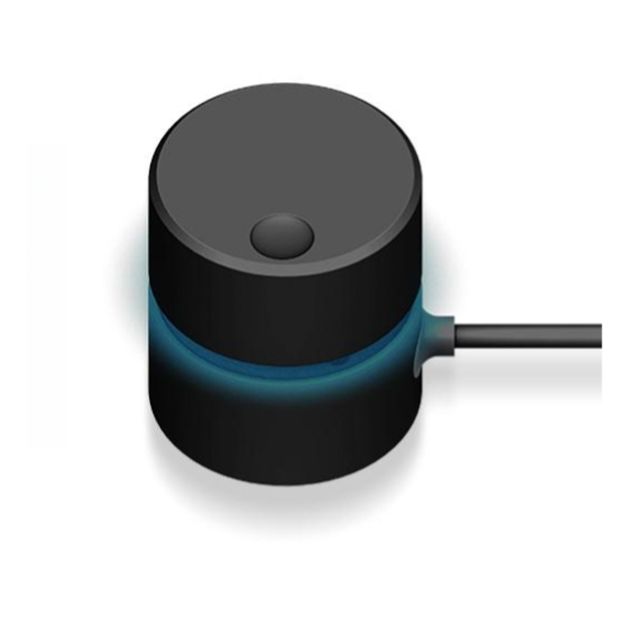 USB 볼륨조절기 블랙 제어 스피커 소리 음량조절기 오디오 백라이트 게임용 - 상품 이미지