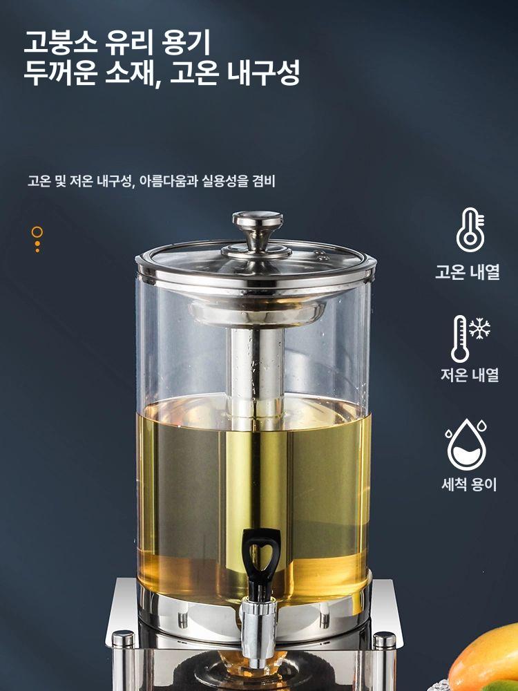대용량 워터디스펜서 카페 식당 음료수 보온디스펜서 업소용 음료디스펜서 워터저그 - 상세 이미지 3