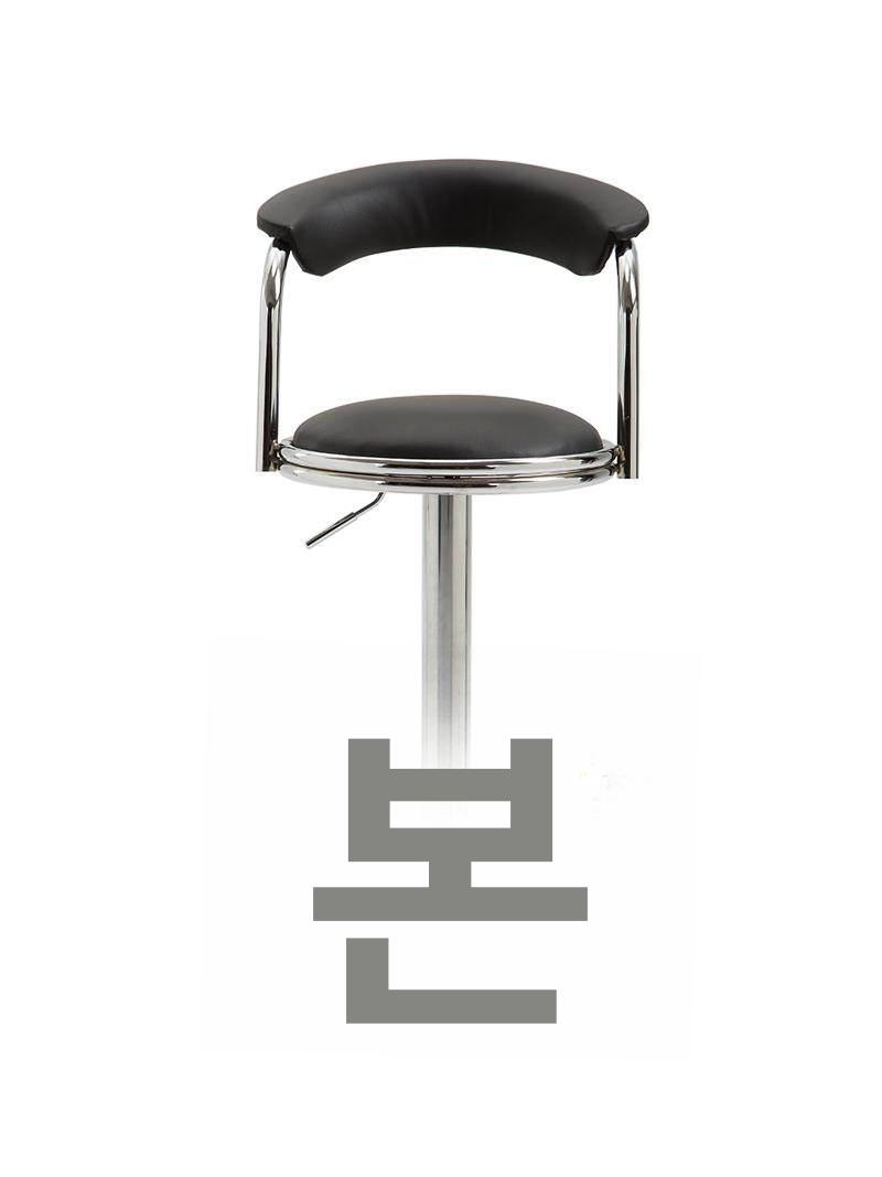 등받이 높은의자 도구 실험실 체어 식탁 사무실 카페 스툴 인테리어 캐스터 원반 - 상세 이미지 5